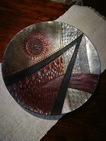 ossidi e rame, diam. 50 cm